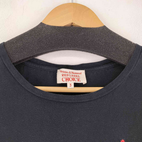 ヴィヴィアンウエストウッドレッドレーベル Vivienne Westwood RED LABEL オーブロゴ クルーネックTシャツ レディース JPN:3