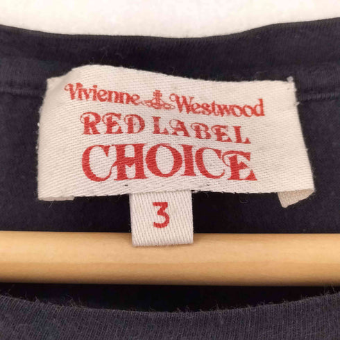 ヴィヴィアンウエストウッドレッドレーベル Vivienne Westwood RED LABEL オーブロゴ クルーネックTシャツ レディース JPN:3