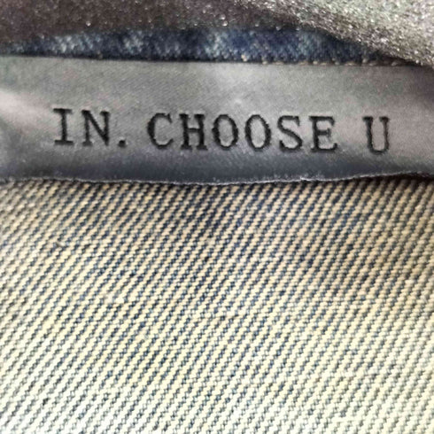 IN. CHOOSE U クロップド デニムジャケット レディース