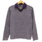 マーガレットハウエル MARGARET HOWELL OLD 旧タグ メランジ スキッパーウールニット レディース import:M