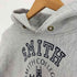 チャンピオン Champion 80S USA製 トリコタグ REVERSE WEAVE SMITH カレッジ フロッキー プリント プルオーバー パーカー メンズ import:M
