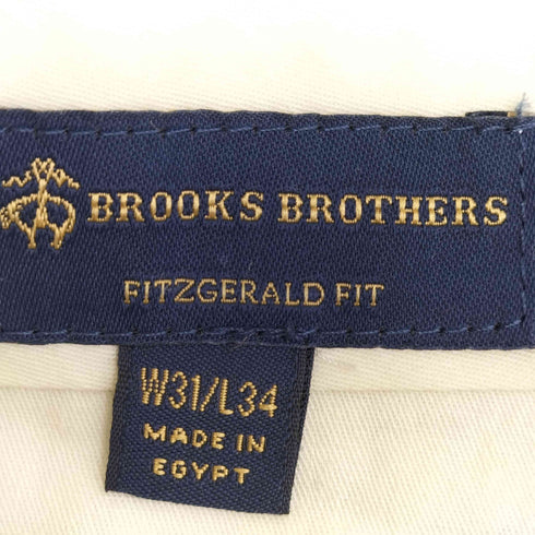 ブルックスブラザーズ BROOKS BROTHERS FITZGERALD FIT ウールモへヤ 裾ダブル スラックス メンズ W31 L34