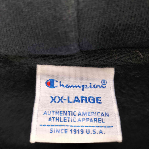チャンピオン Champion 目有 ジップアップ パーカー メンズ import:XXL