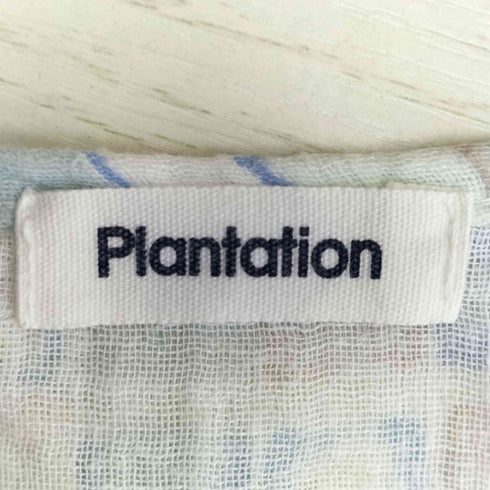 プランテーション Plantation ガーゼ 半袖 カットソー レディース import:M