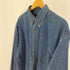 エディーバウアー Eddie Bauer 90-00S DENIM 黒タグ ボタンダウン デニム シャツ メンズ import:L