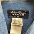 エディーバウアー Eddie Bauer 90-00S DENIM 黒タグ ボタンダウン デニム シャツ メンズ import:L