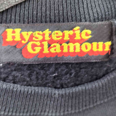 ヒステリックグラマー HYSTERIC GLAMOUR プリント ラグランスウェット レディース FREE
