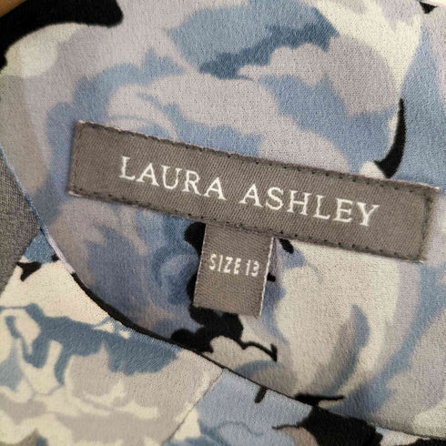 ローラアシュレイ LAURA ASHLEY 薔薇柄 フレアワンピース レディース 13