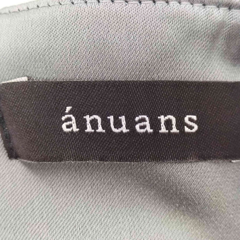 アニュアンス anuans パイピングレーススカート レディース