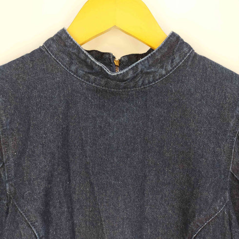 マウジー moussy デニムパフスリーブドレス レディース JPN:1