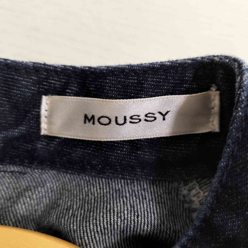 マウジー moussy デニムパフスリーブドレス レディース JPN:1