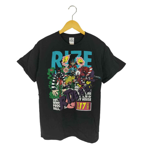 アメコミモチーフ バンドプリントTシャツ バンT メンズ JPN:M