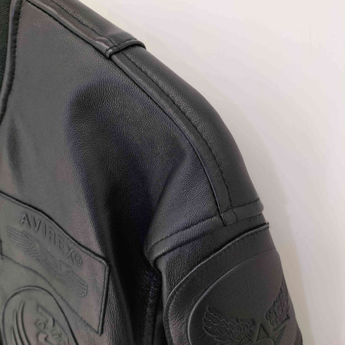 アヴィレックス AVIREX LEATHER TYPE MA-1 TOPGUN シープスキン メンズ JPN:M