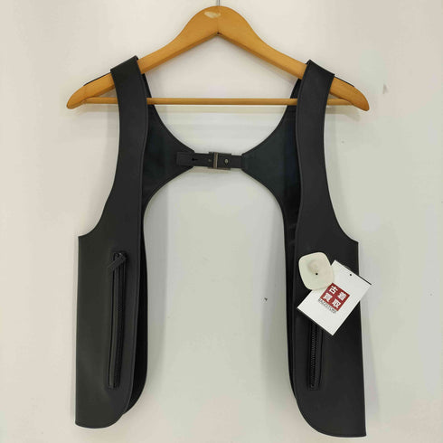 ザラ ZARA ナッパレザー ベスト ハーネス ホルスター メンズ