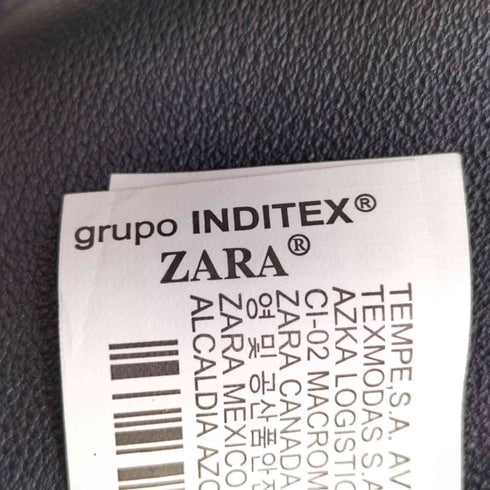 ザラ ZARA ナッパレザー ベスト ハーネス ホルスター メンズ