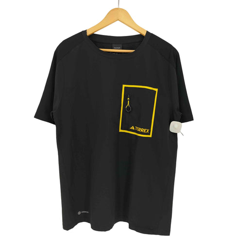 アディダス adidas TERREX NATIONAL GEO GRAPHIC TEE テ7レックス ナショナル ジオ グラフィック Tシャツ メンズ JPN:XL