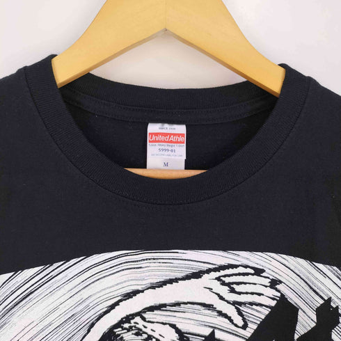 ユナイテッドアスレ UNITED ATHLE ダイブ フォー フリーダム 魔封波 両面 バンドプリントTシャツ バンT メンズ JPN:M