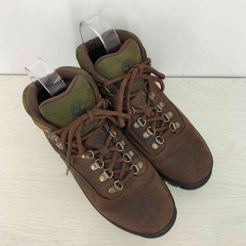 ティンバーランド Timberland EURO HIKER MID BROWN メンズ JPN:26