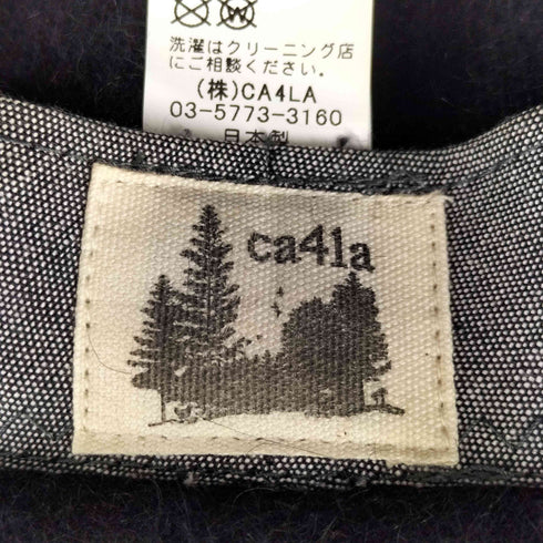 カシラ CA4LA アンゴラ混メトロハット レディース