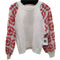 ザラ ZARA CROCHET CHENILLE SWEATSHIRT レディース import:M