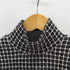 ザラ ZARA ギンガムニット ドレスワンピース レディース import:M