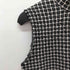 ザラ ZARA ギンガムニット ドレスワンピース レディース import:M
