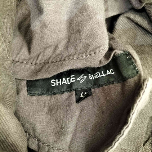 SHADE SHELLAC シャーリング デニムカーゴパンツ バックシンチ ナス紺 Dカン メンズ JPN:46