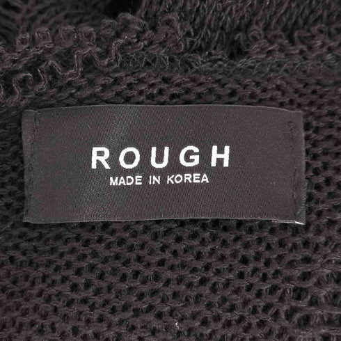 ROUGH ダメージ加工ニット メンズ
