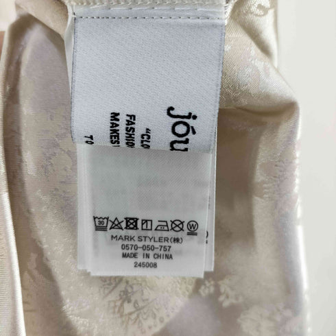 ジュエティ jouetie 24SS チャイナリボンロングワンピース レディース JPN:M