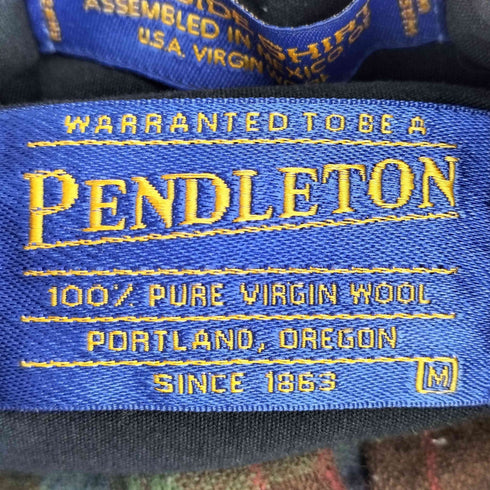 ペンドルトン PENDLETON FIRESIDE SHIRT ウール チェックシャツ メンズ import:M