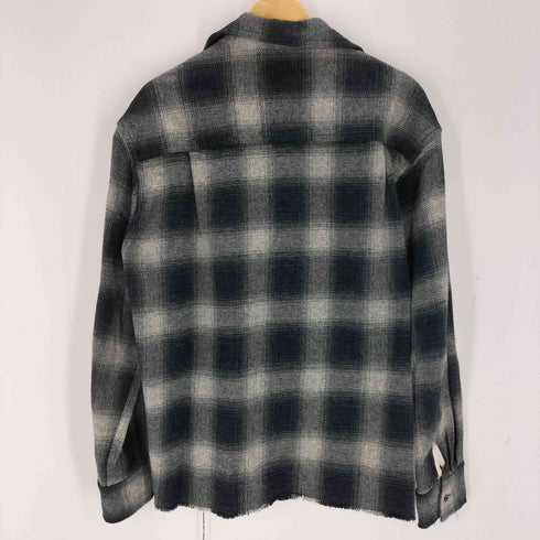 ネーム Name. OMBRE CHECK CUT-O FF BOX SHORT SHIRT メンズ JPN:1