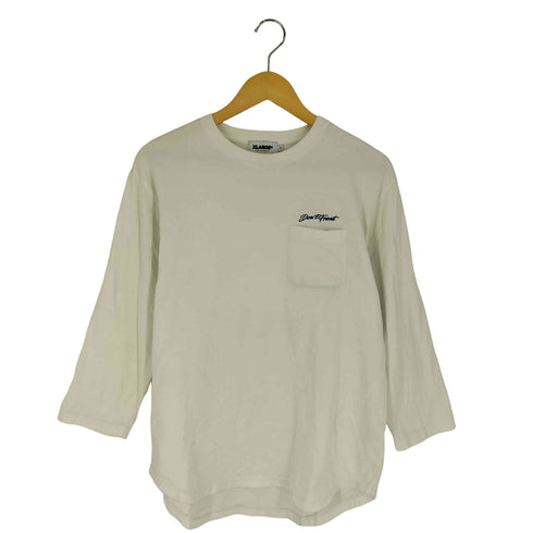 エクストララージ XLARGE Don't Front 刺繍 プリント ロングスリーブTシャツ メンズ import:S