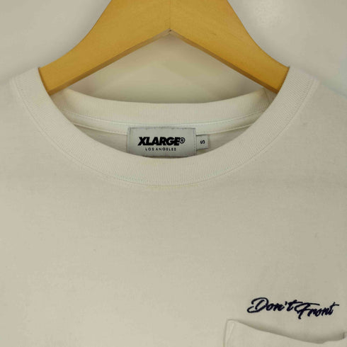 エクストララージ XLARGE Don't Front 刺繍 プリント ロングスリーブTシャツ メンズ import:S