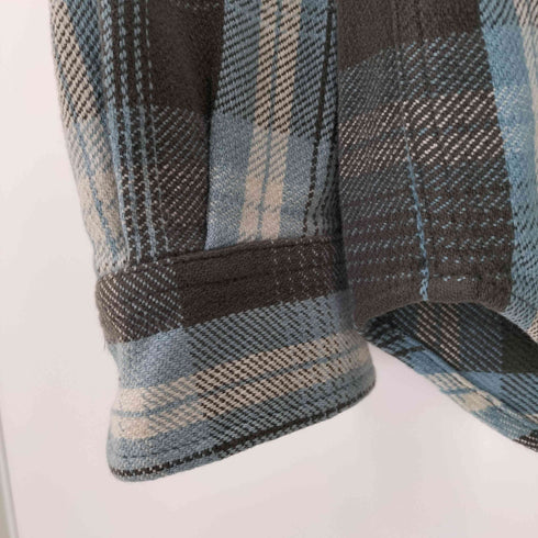 ワコマリア WACKO MARIA 24SS Flannel チェック ワイド シャツ メンズ JPN:L