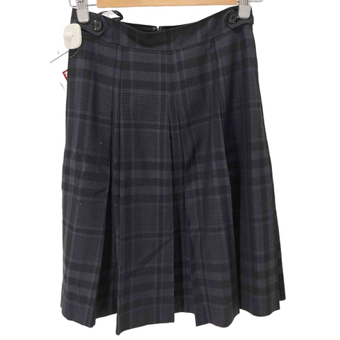 バーバリーロンドン BURBERRY LONDON プリーツチェックスカート レディース 36