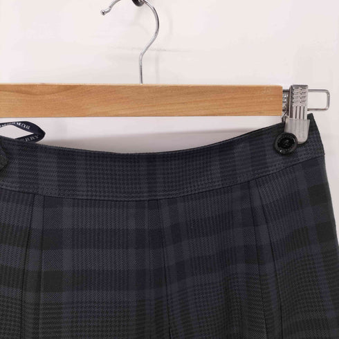 バーバリーロンドン BURBERRY LONDON プリーツチェックスカート レディース 36