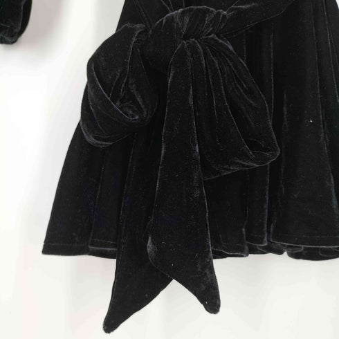 ザラ ZARA ベルベット ミニドレス ワンピース レディース import:M