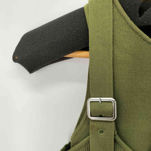 アメリ AMERI MEDI OVERLAP AND PEEK KNIT レディース