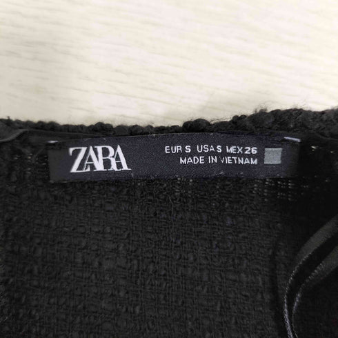 ザラ ZARA TEXTURED DRESS WITH GOLD BUTTONS 金ボタン テクスチャード ドレス ワンピース レディース import:S