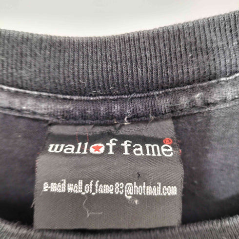 ウォールオブフェイム wall of fame 90-00S WEEZER 2001 S/S プリント Tシャツ コピーライト有 メンズ