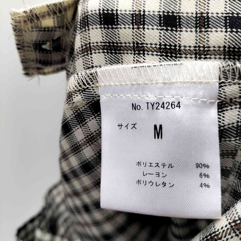 THE YON 24SS クロスウエストアシメラップパンツ レディース M