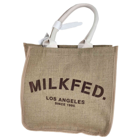 ミルクフェド MILKFED. JUTE TOTE BAG レディース ONE SIZE