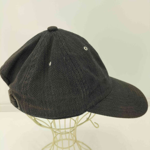 ナイスネス NICENESS manhole 別注 6PANEL CAP キャップ ヘリンボーン メンズ