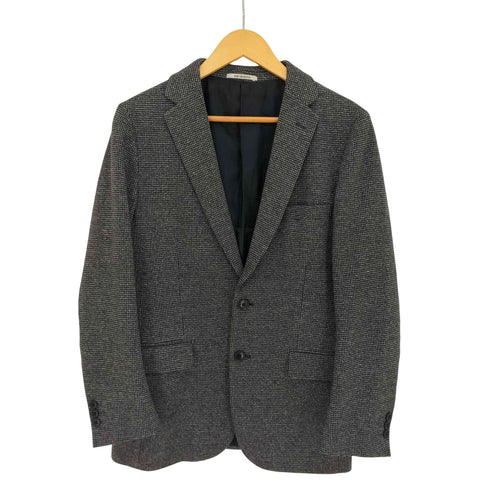 グリーンレーベルリラクシング GREEN LABEL RELAXING WTO WORK TRIP OUTFITS TC/W ニット ハウンドトゥース スリム ジャケット メンズ import:M