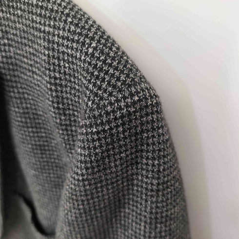 グリーンレーベルリラクシング GREEN LABEL RELAXING WTO WORK TRIP OUTFITS TC/W ニット ハウンドトゥース スリム ジャケット メンズ import:M