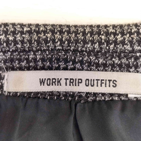 グリーンレーベルリラクシング GREEN LABEL RELAXING WTO WORK TRIP OUTFITS TC/W ニット ハウンドトゥース スリム ジャケット メンズ import:M
