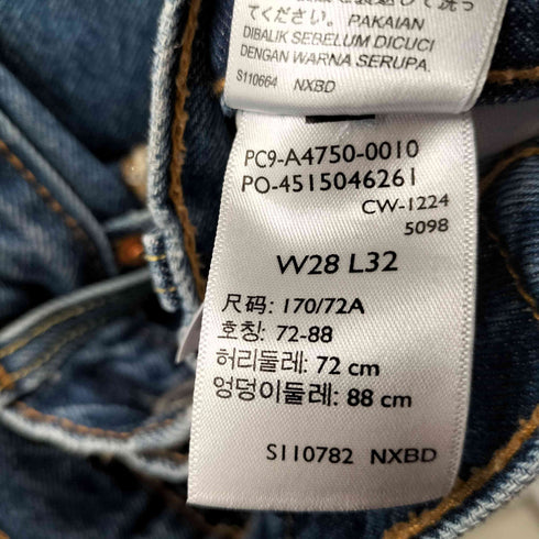 リーバイス Levis 578 インディゴバギーパンツ メンズ W28 L32