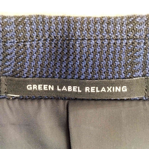 グリーンレーベルリラクシング GREEN LABEL RELAXING BRITISH WOOL グレンプレイド ジャケット メンズ JPN:46