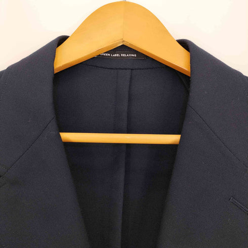 グリーンレーベルリラクシング GREEN LABEL RELAXING 金ボタン 紺ブレ メンズ JPN:M