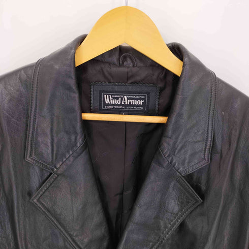 ウィンドアーマー Wind Armor 90S カウレザー 3B テーラードコート メンズ import:L